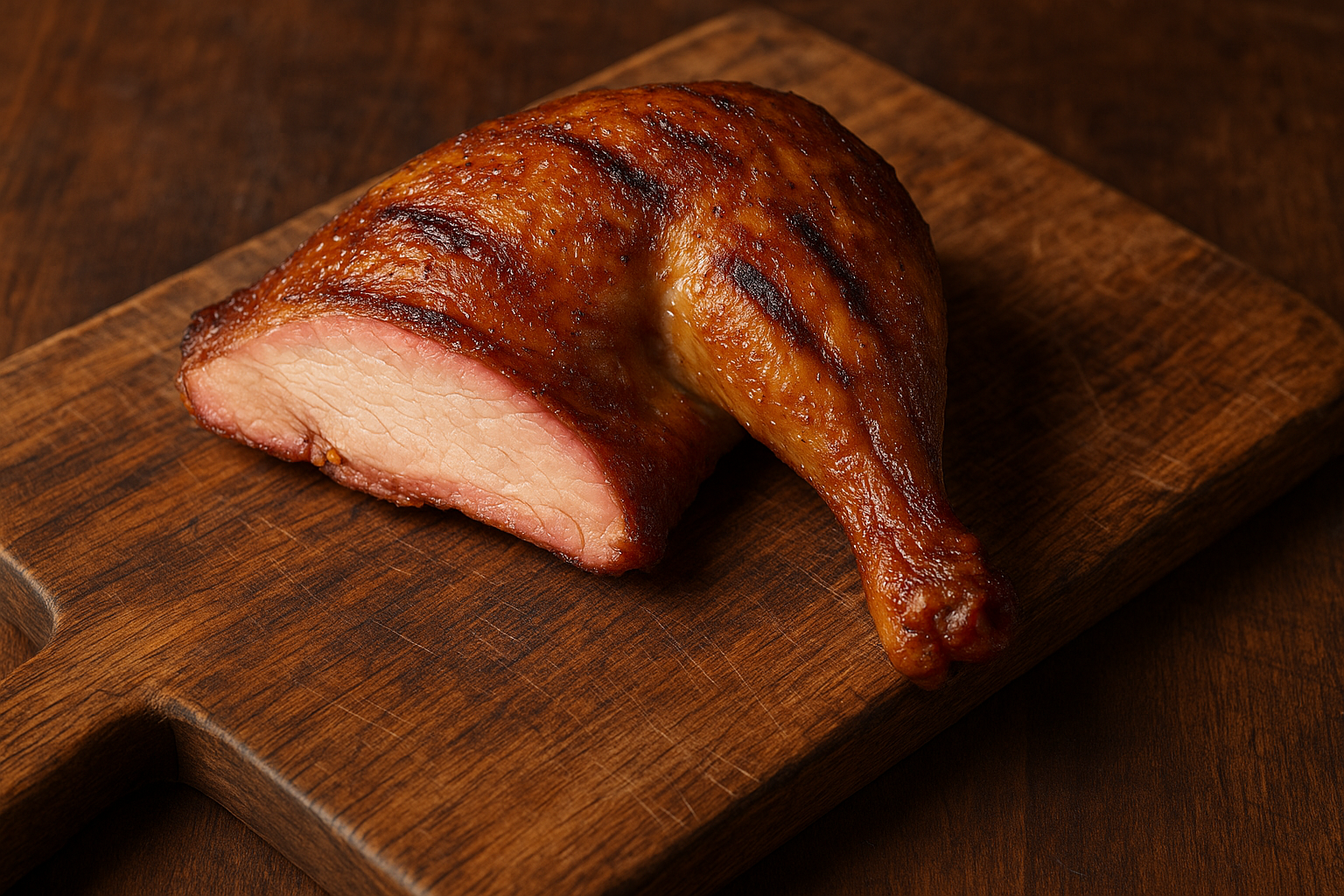smoked chicken quater
