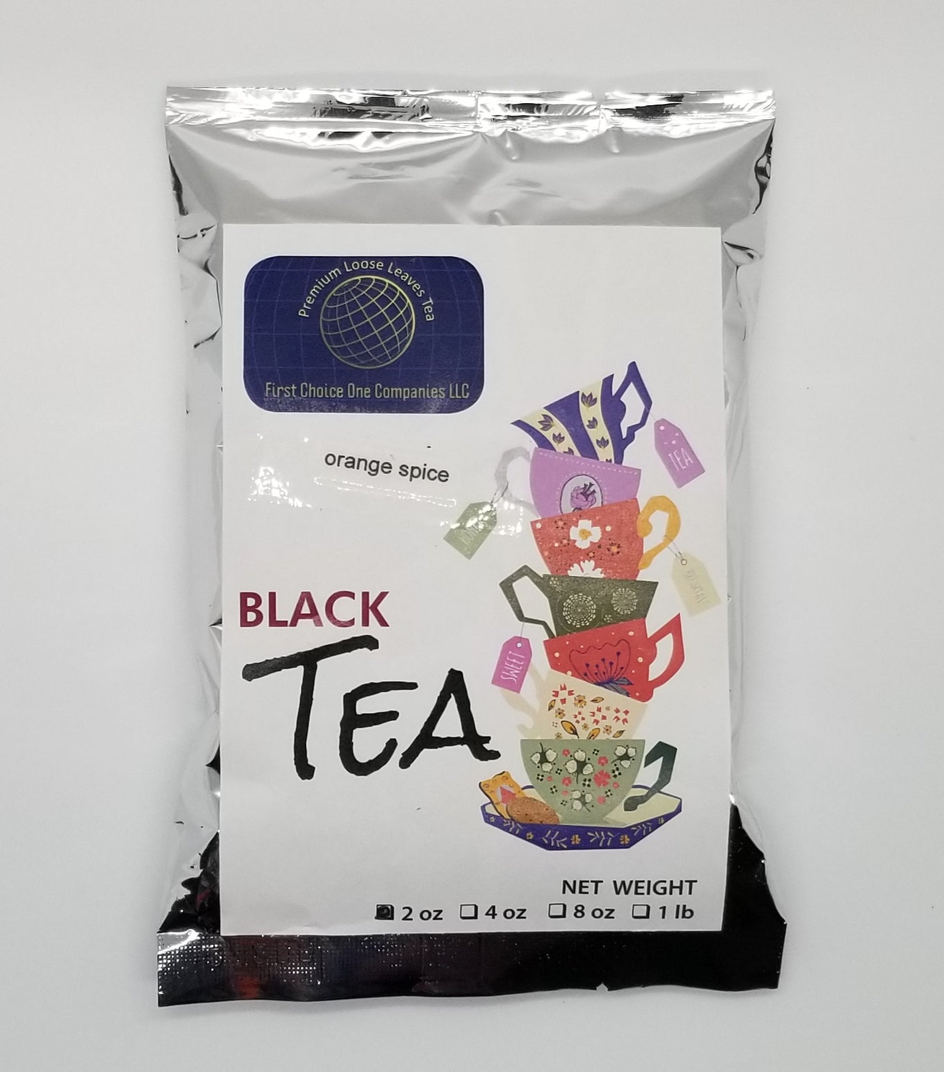 Premium Loose Leaves Teas By First Choice One  (Black Teas)