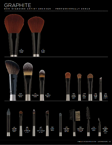 TRX-E Cosmetics Brush Envy (Make Up Brushes)