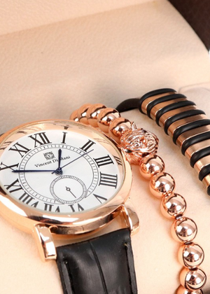 Men's Watch & Bracelet Gift Set